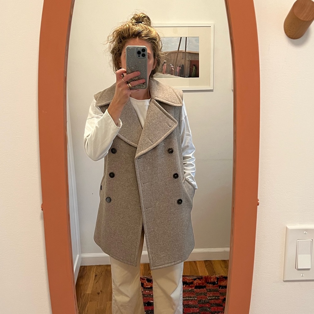 Michael Kors Collection Wool Coat / Vest - Picture 5 of 16